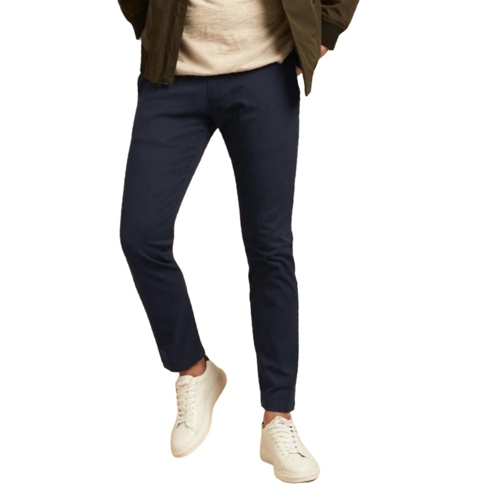 Banana Republic Men’s Fulton Skinny Chino – True Navy – 31x32